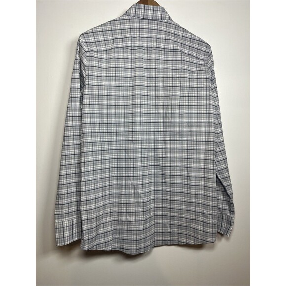 Southern Tide Coastal Passage Shirt Plaid Check Gray Stretch Men S - Picture 4 of 4